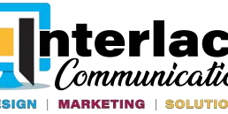 interlace logo interlace communications design marketing solutions logo